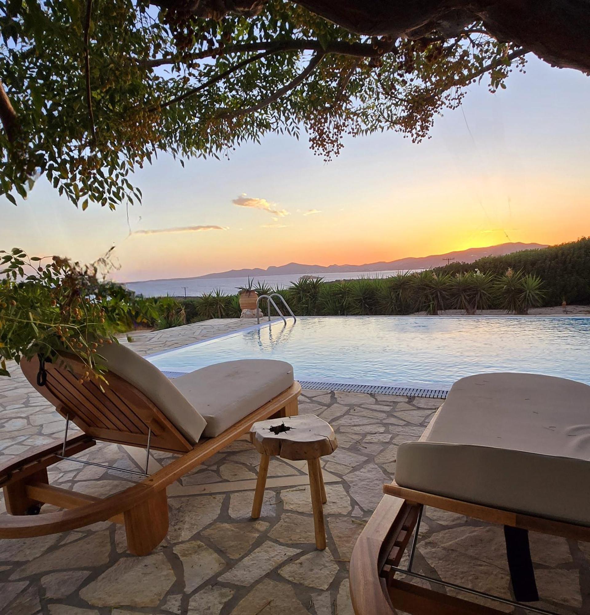 Paros Afrodite Luxury Villas Alikí Exterior foto